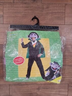 The Count Vampire Sesame Street Deluxe Adult Costume X-Large 42-46
